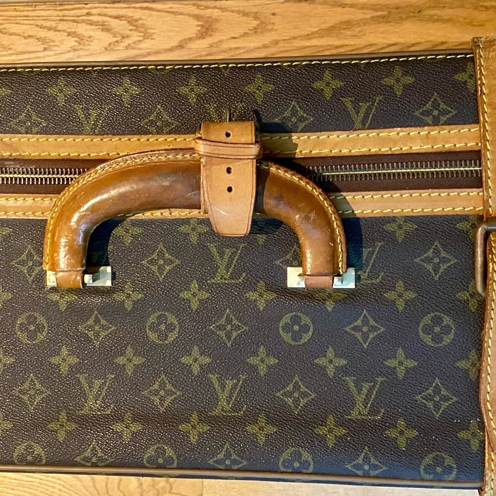 Louis Vuitton Stratos Jumbo Suitcase Brown Monogram - Picture 2 of 6